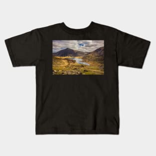 Llyn Idwal, Snowdonia National Park, Wales Kids T-Shirt